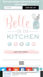 Mobile Screenshot of belleofthekitchen.com